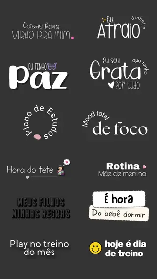 Figurinha criativa 20